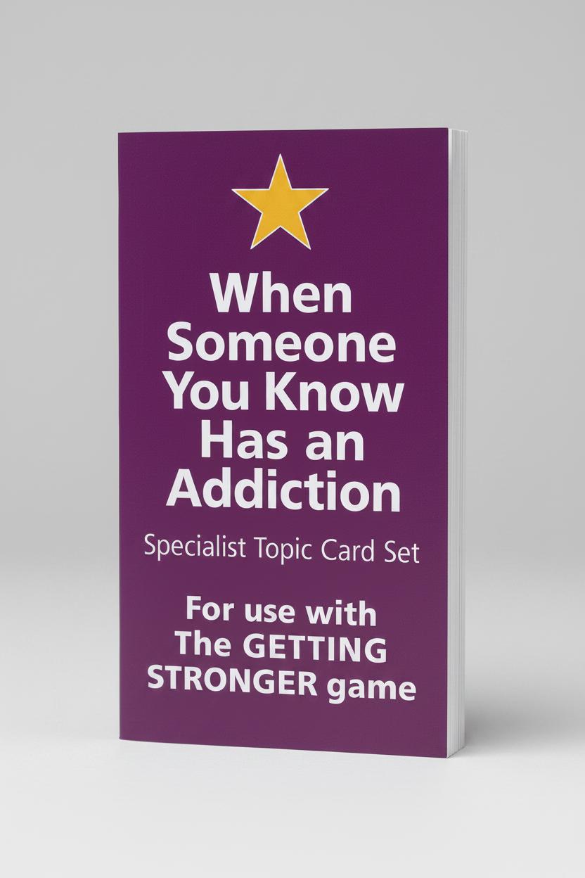 Getting Stronger Cards - Addiction (For use with the Getting Stronger game)