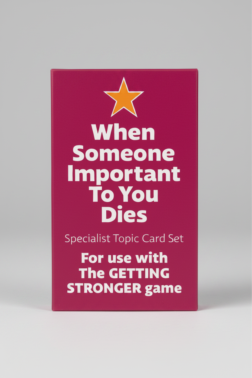 Getting Stronger Cards - Bereavement (For use with the Getting Stronger game)