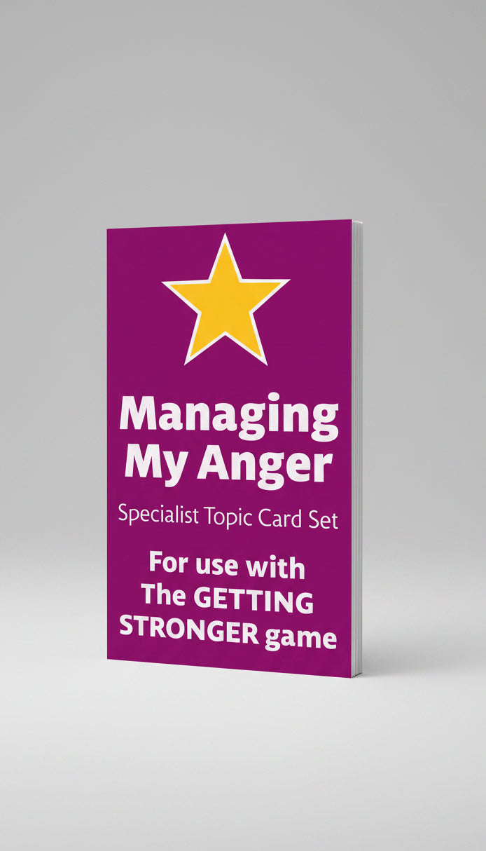 Getting Stronger Cards - Managing My Anger (For use with the Getting Stronger game)