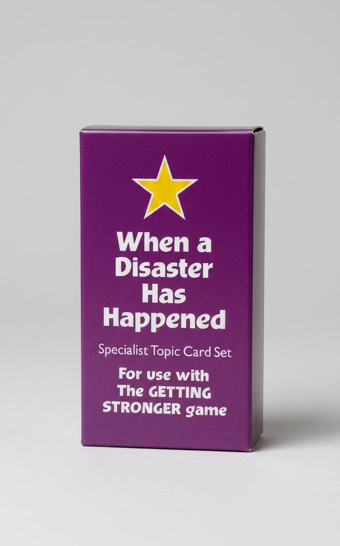 Getting Stronger Cards - When A Disaster Has Happened (For use with the Getting Stronger game)