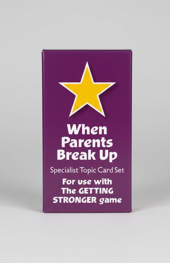 Getting Stronger Cards - When Parents Break Up (For use with the Getting Stronger game)