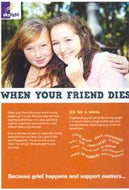 Information Leaflet - Young People (11-16yrs) - When Your Friend Dies
