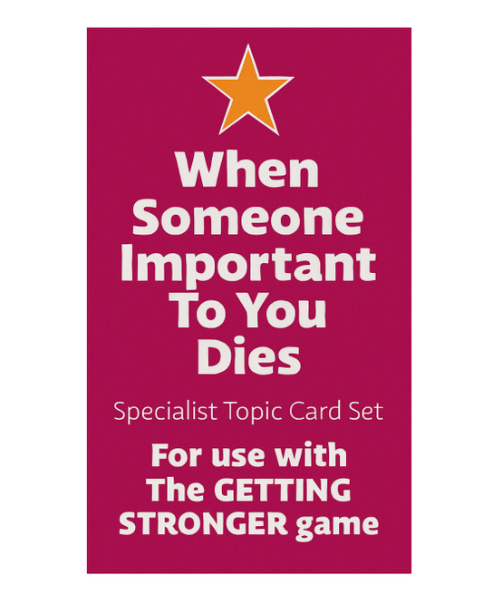 Getting Stronger Cards - Bereavement (For use with the Getting Stronger game)