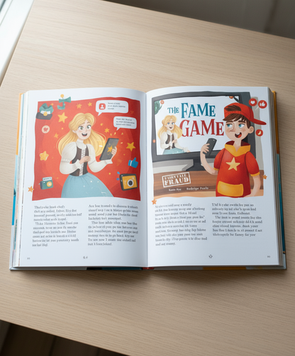 The Fame Game - This book has a focus on popularity, social media and online safety