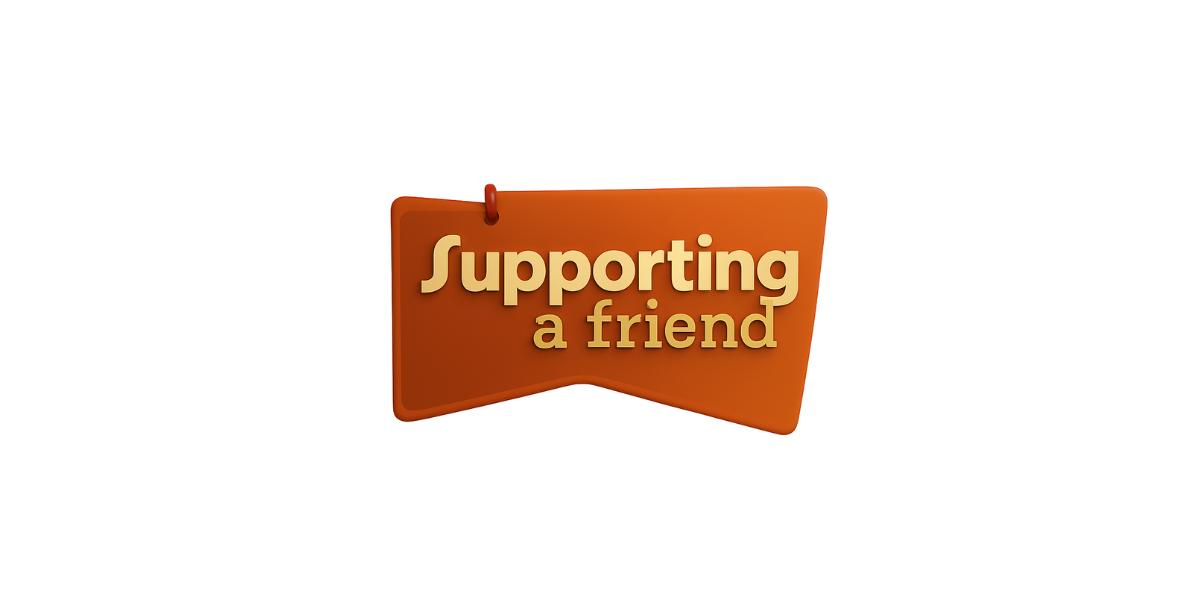 Youth Cards Supporting a Friend - Pack of 50 (Stock is low more on order)