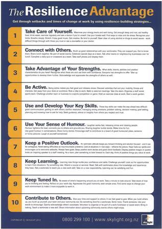 Resilience Advantage Poster