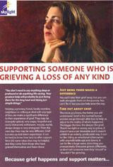 Information Leaflet - Adults - Supporting Someone Who Is Grieving A Loss Of Any Kind